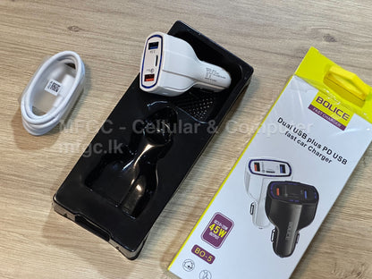BOLICE Fast Car Charger 45W (BO-5)