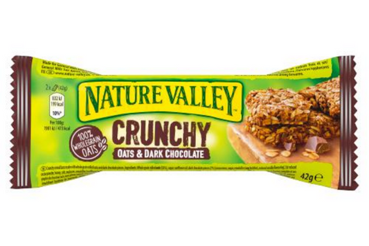 NATURE VALLEY Crunchy oats and dark chocolate