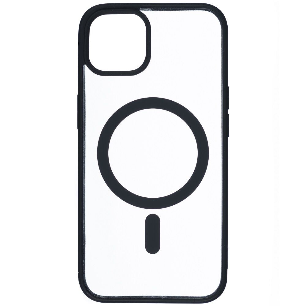 iPhone MagSafe Clear Transparent Case with Black Border