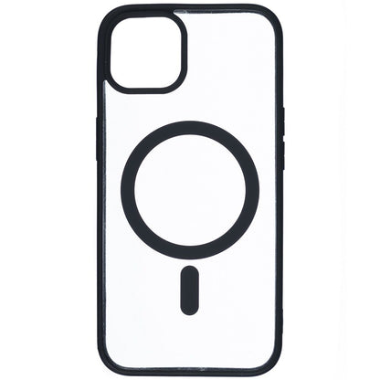 iPhone MagSafe Clear Transparent Case with Black Border