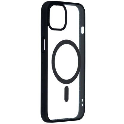 iPhone MagSafe Clear Transparent Case with Black Border