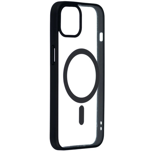 iPhone MagSafe Clear Transparent Case with Black Border