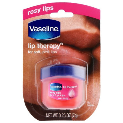 Vaseline Lip Balm Mini, Rosy 0.25 oz