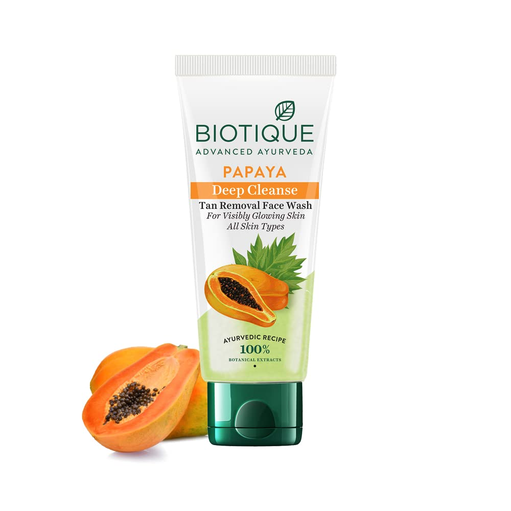 Biotique Exfoliating Face Wash For All Skin Types – 100ml