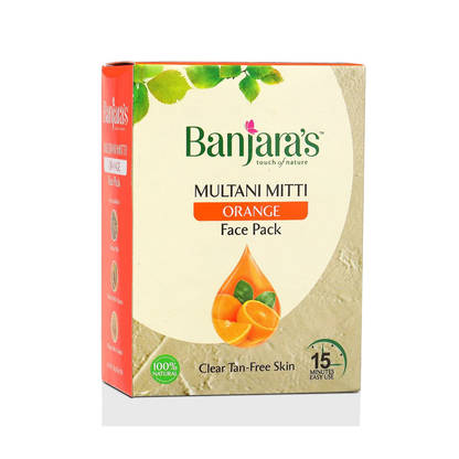 Banjaras Multani Mitti Face Pack Powder-100g (5*20g)