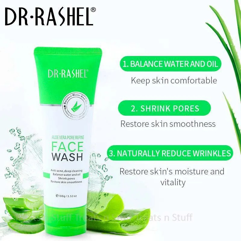 DR.RASHEL Aloe Vera Pore Refine Face Wash 100ml