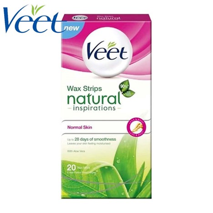 VEET Natural Aloe Vera Wax Strips