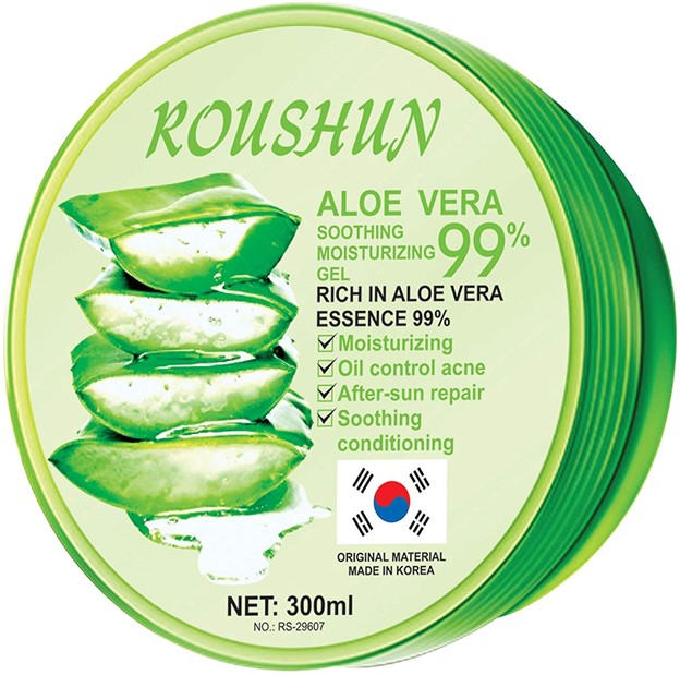 ROUSHUN Aloe Vera Soothing Moisturizing Gel 99% 300ml