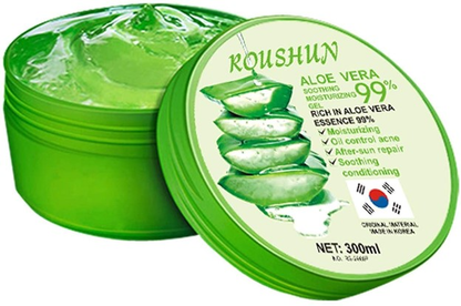 ROUSHUN Aloe Vera Soothing Moisturizing Gel 99% 300ml