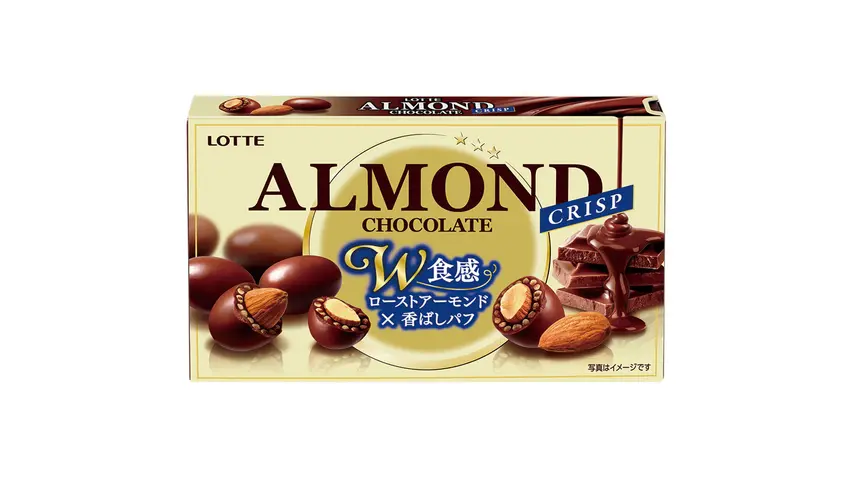 Lotte almond chocolate [Crisp]